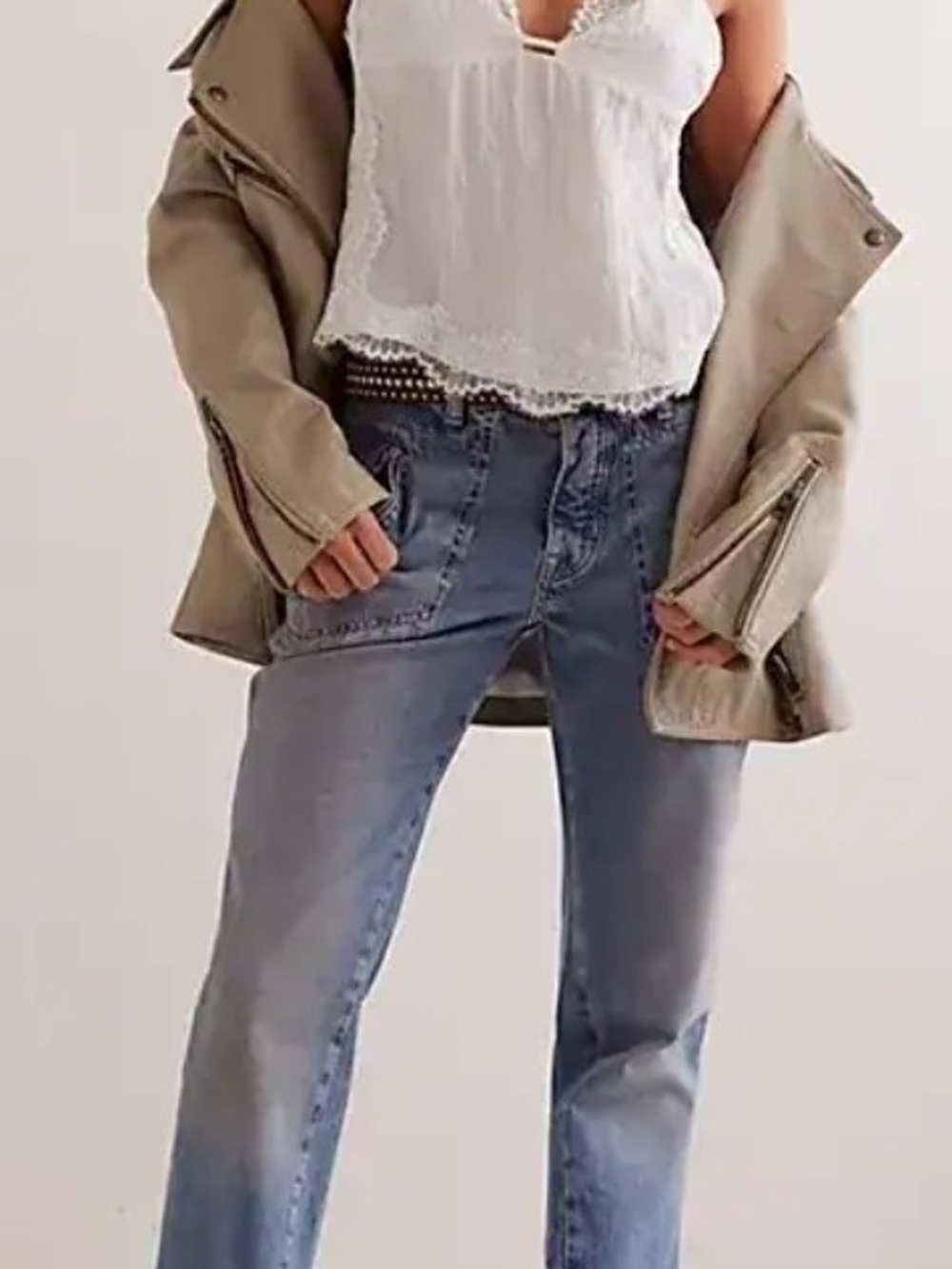 Free People We The Free Carnivale Low Rise Bootcut Jeans